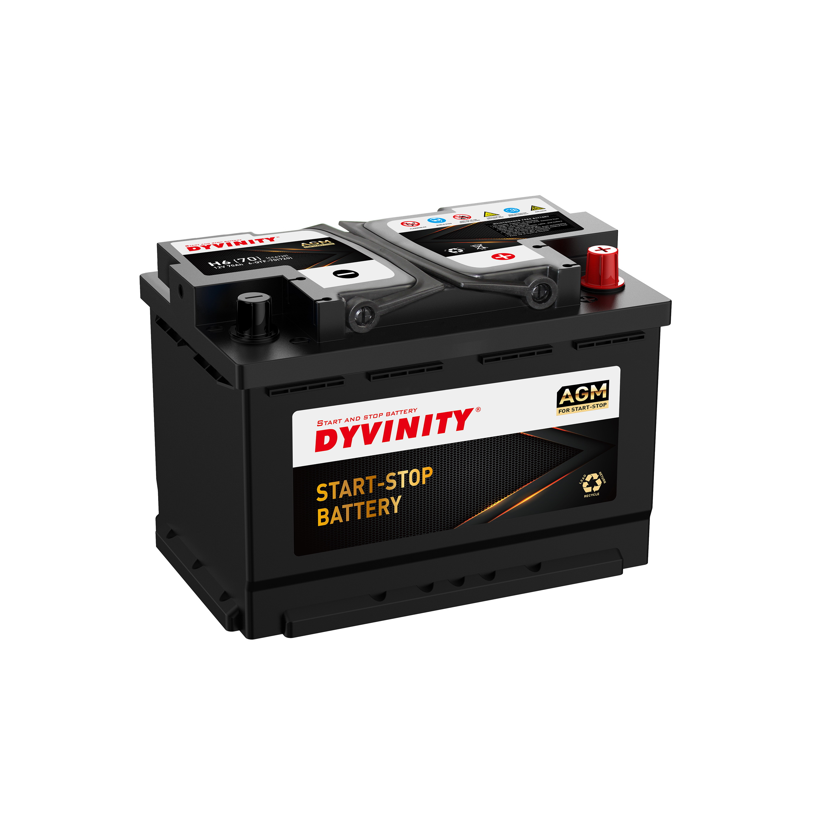 Battery 12V 70Ah Tech Power Start & Stop EFB