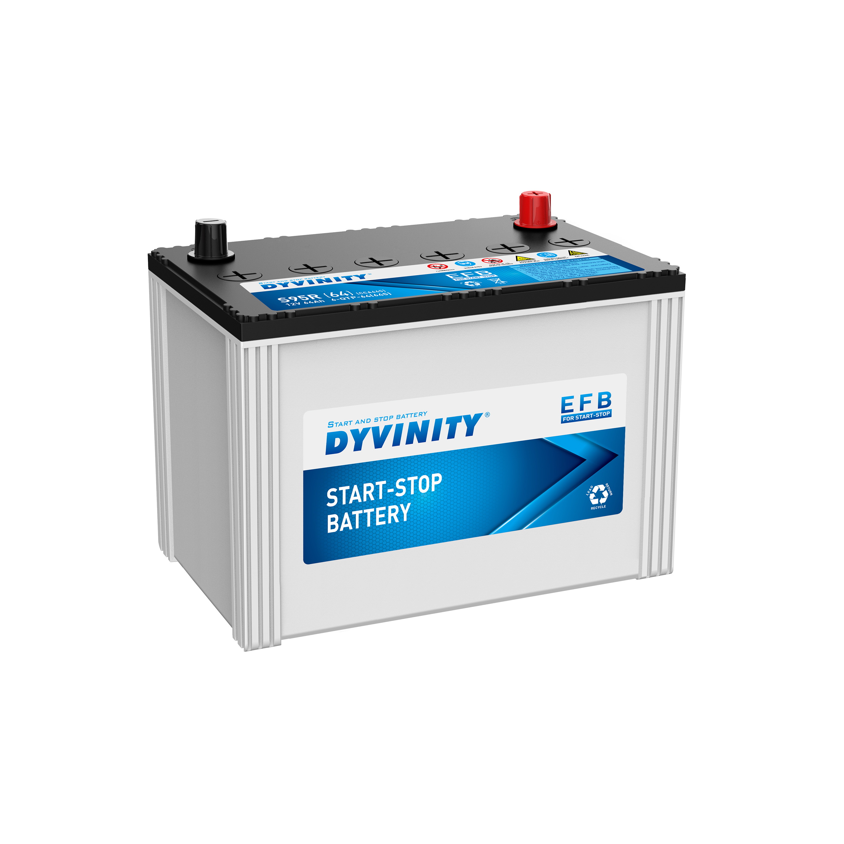 Long 46B24L(S)-MF. Batterie de voiture Long 45Ah 12V