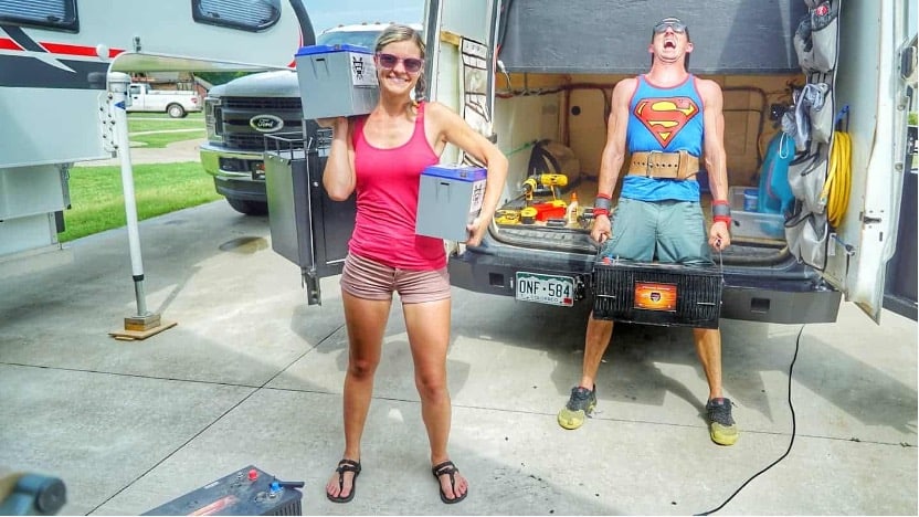 Lead-acid batteries for RVs