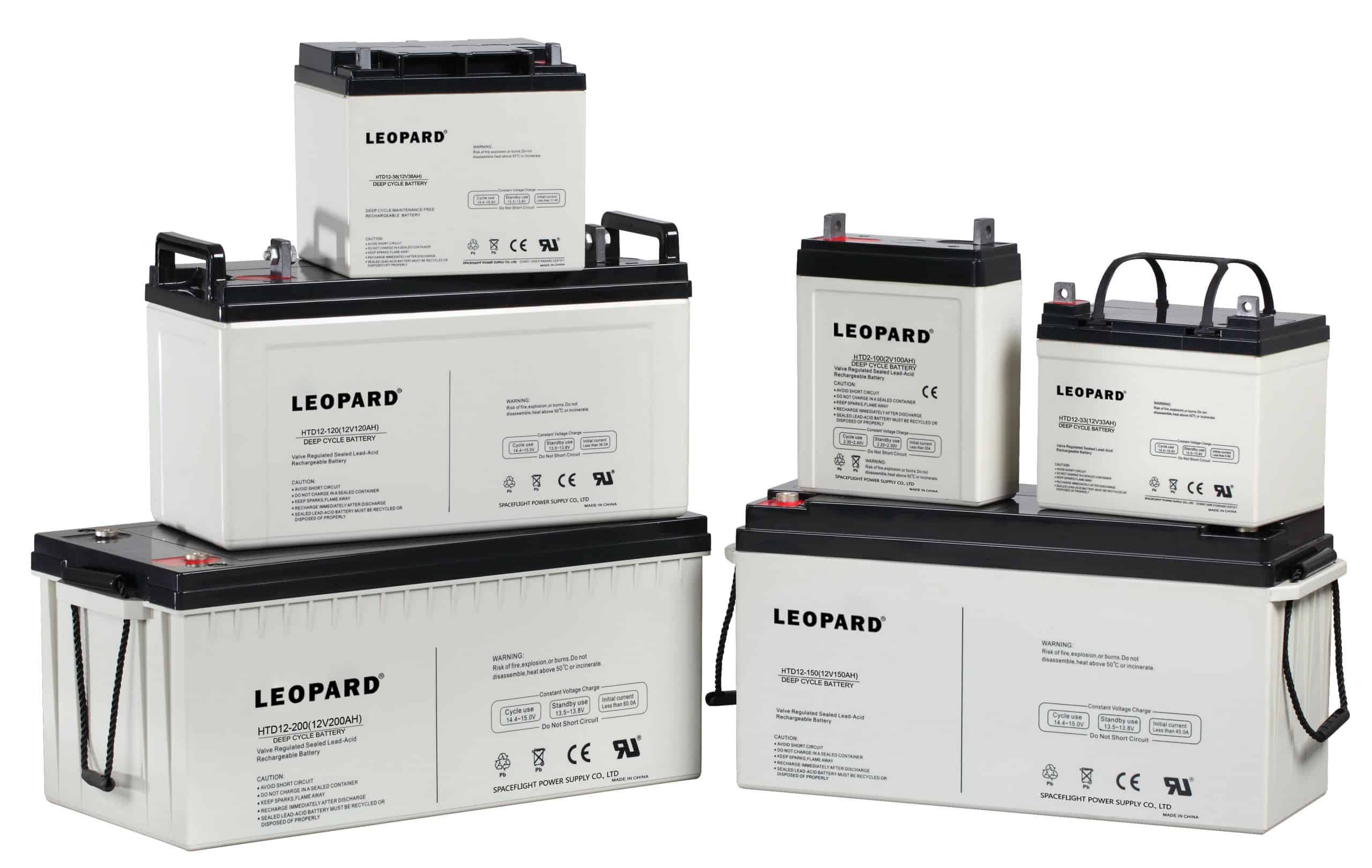 Should you choose a lead acid deep cycle battery. 