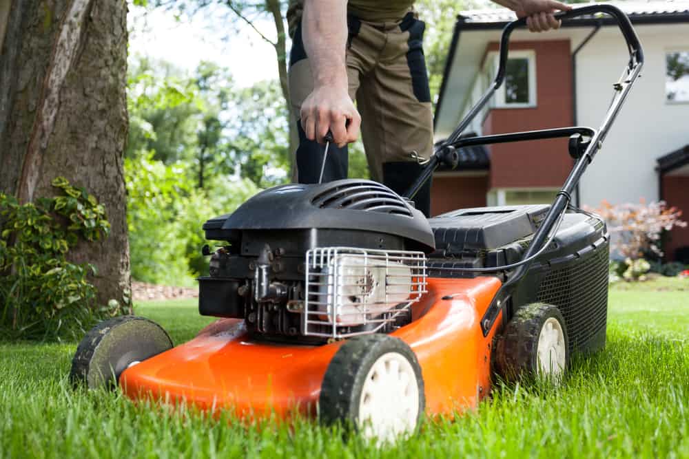 What is the lifespan of a lawn mower's battery?
