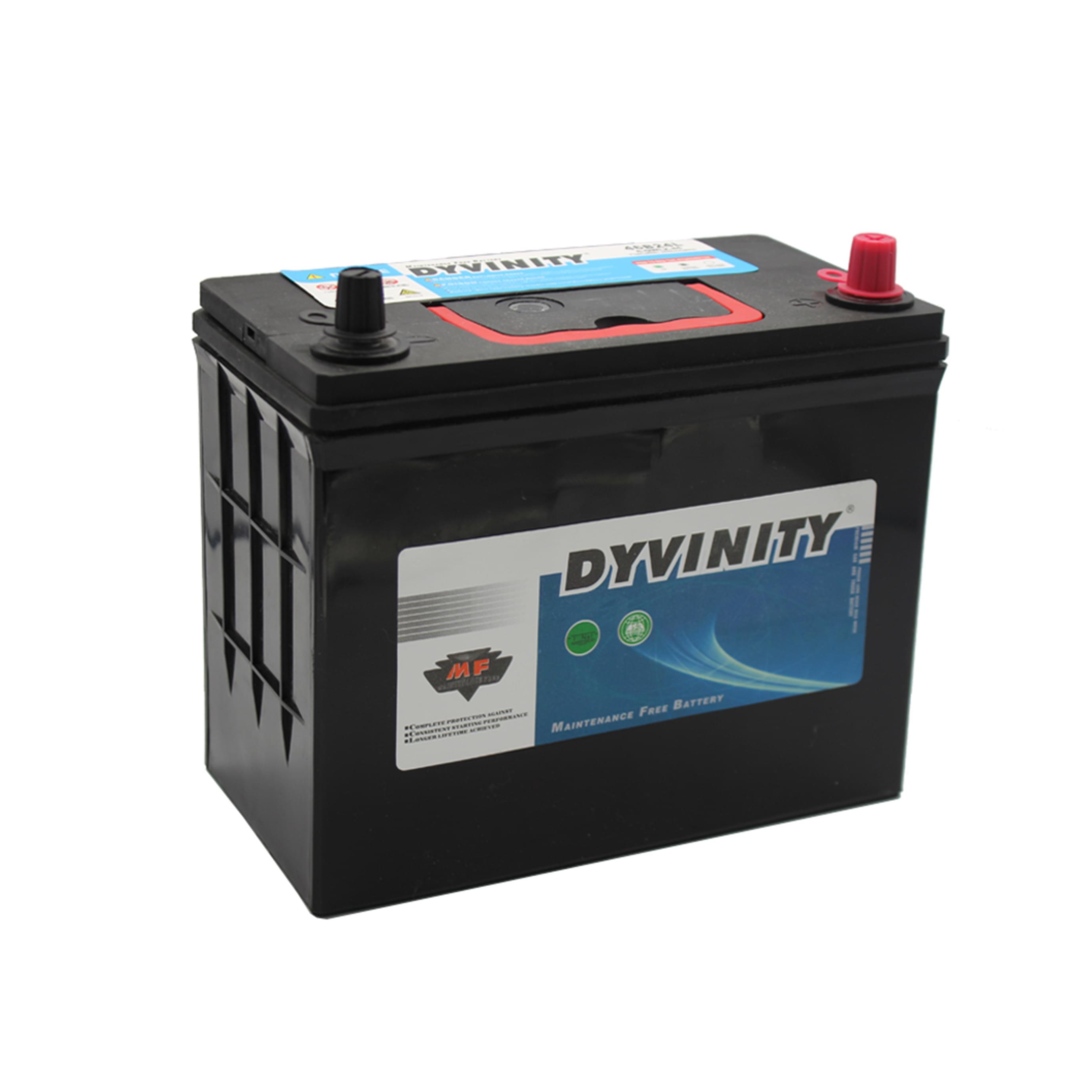 46B24L Automotive MF Battery