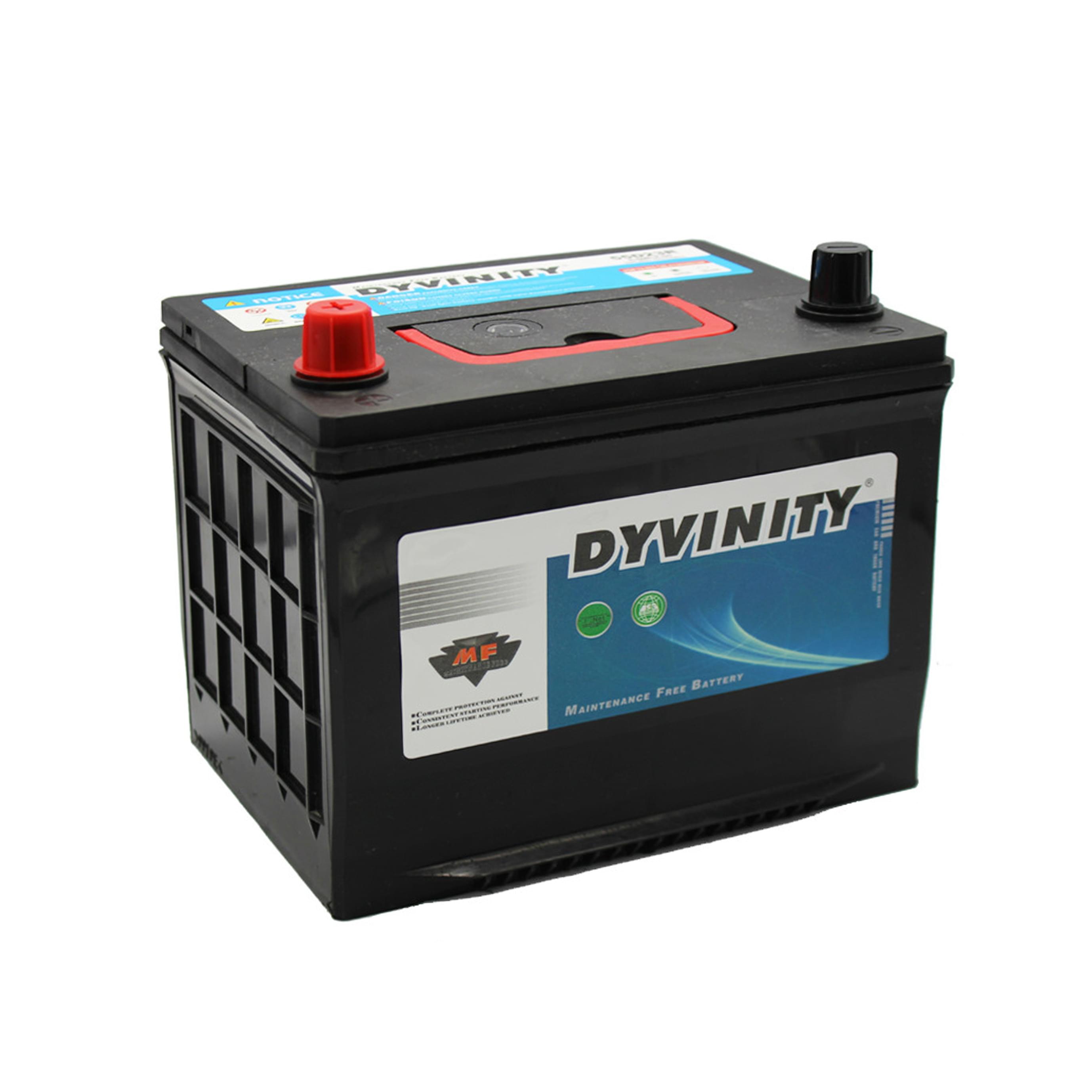 55D23R Automotive MF Battery