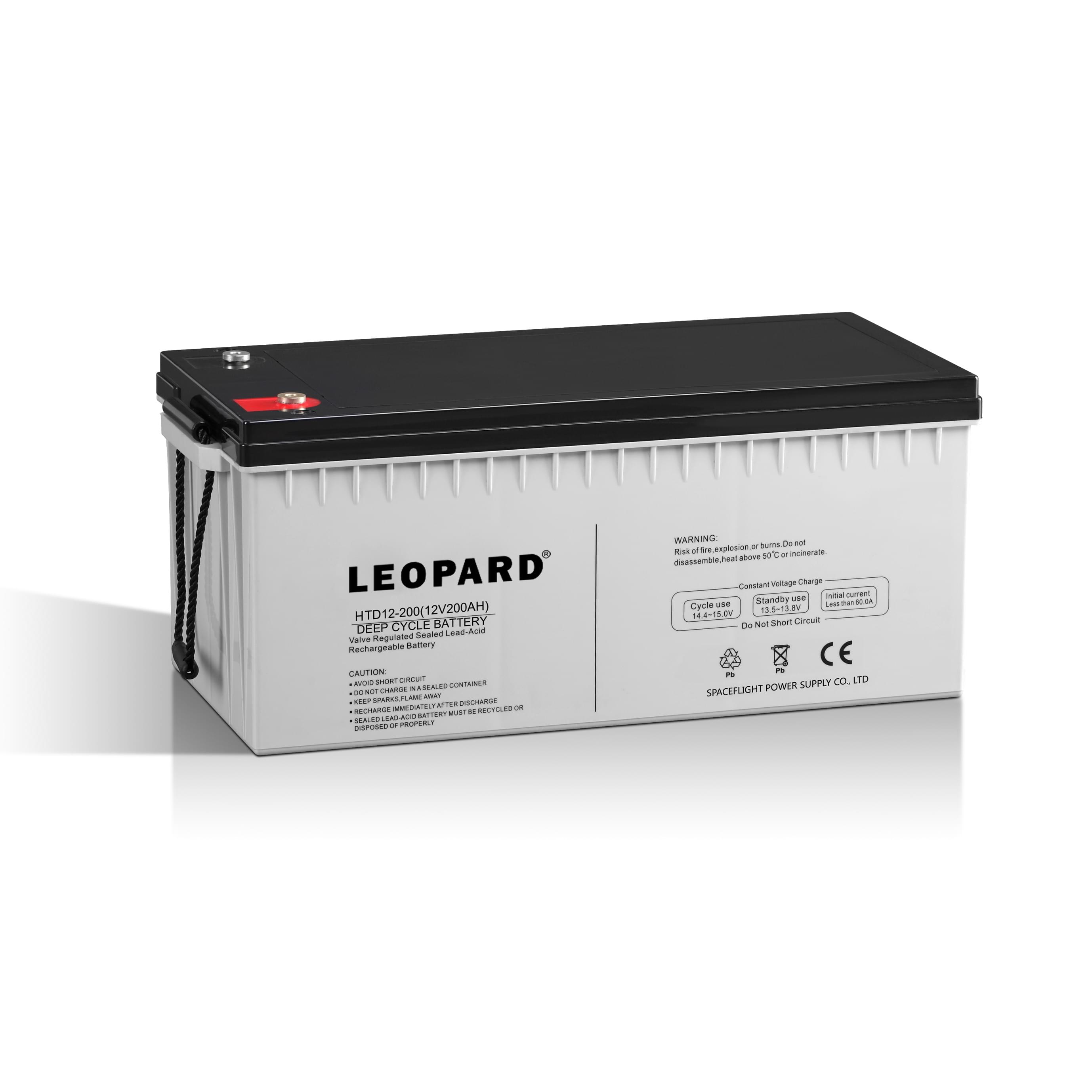 HTD12-200 Deep Cycle Battery GFM