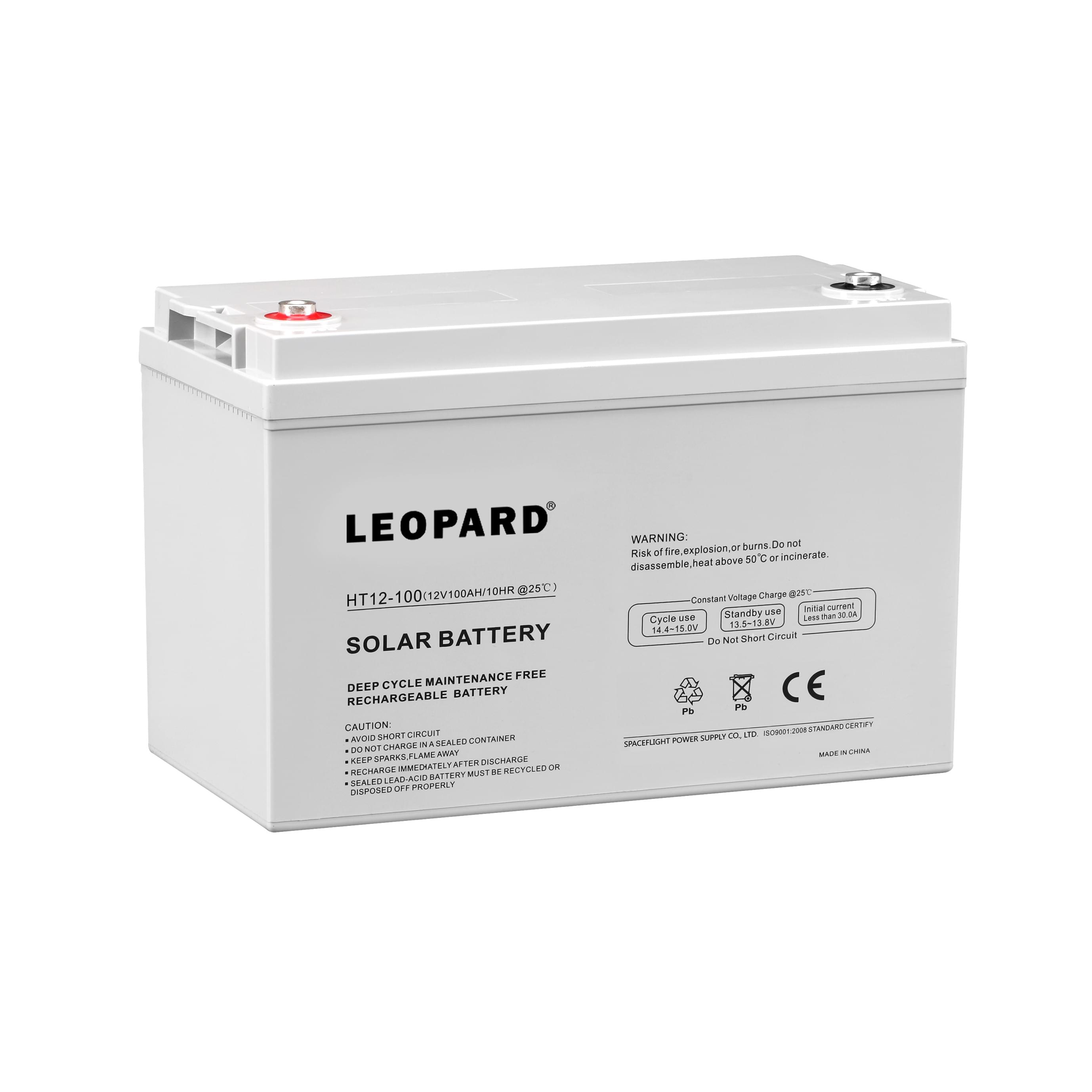 HTD12-100 Deep Cycle Battery GFM