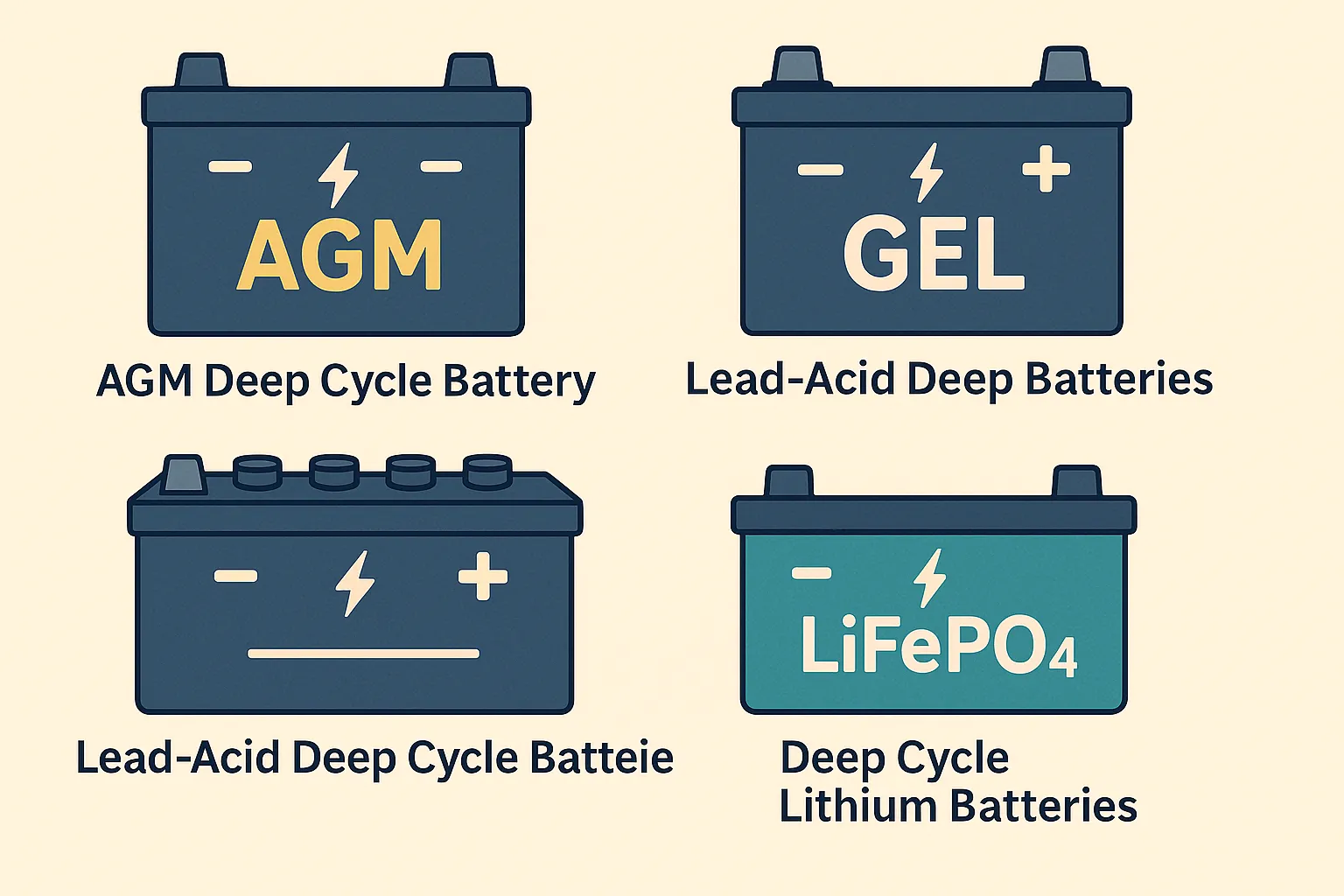 Deep Cycle Lead-Acid Batteries for Electric Vehicles: A Reliable Power Source